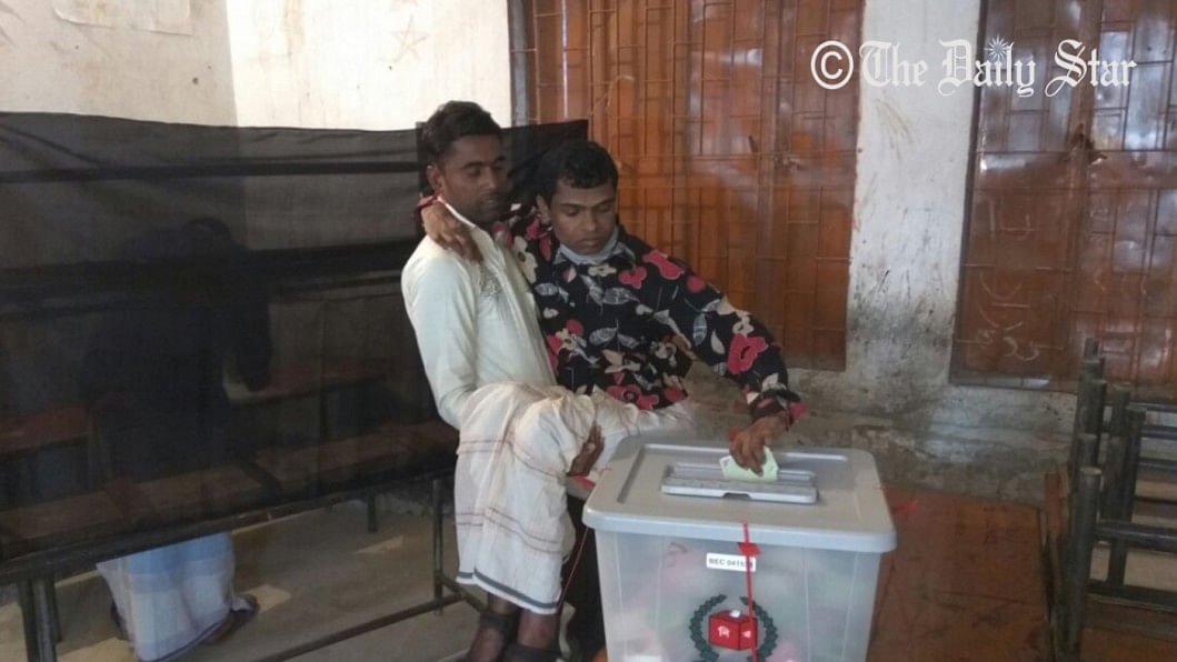 Narayanganj city after voting started Narayanganj city after voting started