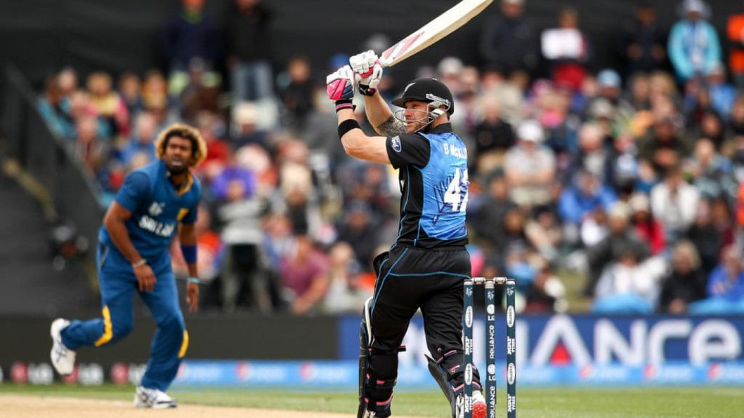 Brendon McCullum in action Brendon McCullum in action