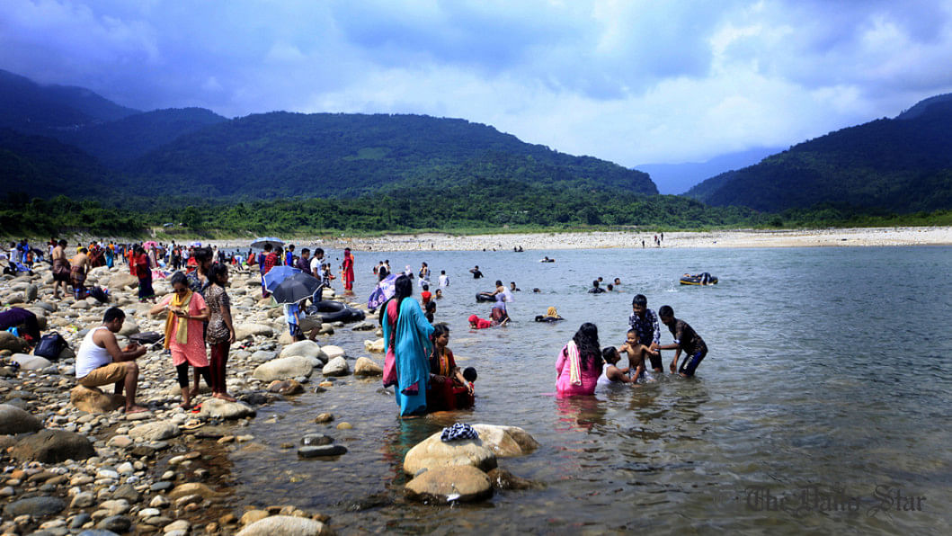 Tourists Visiting Sylhet