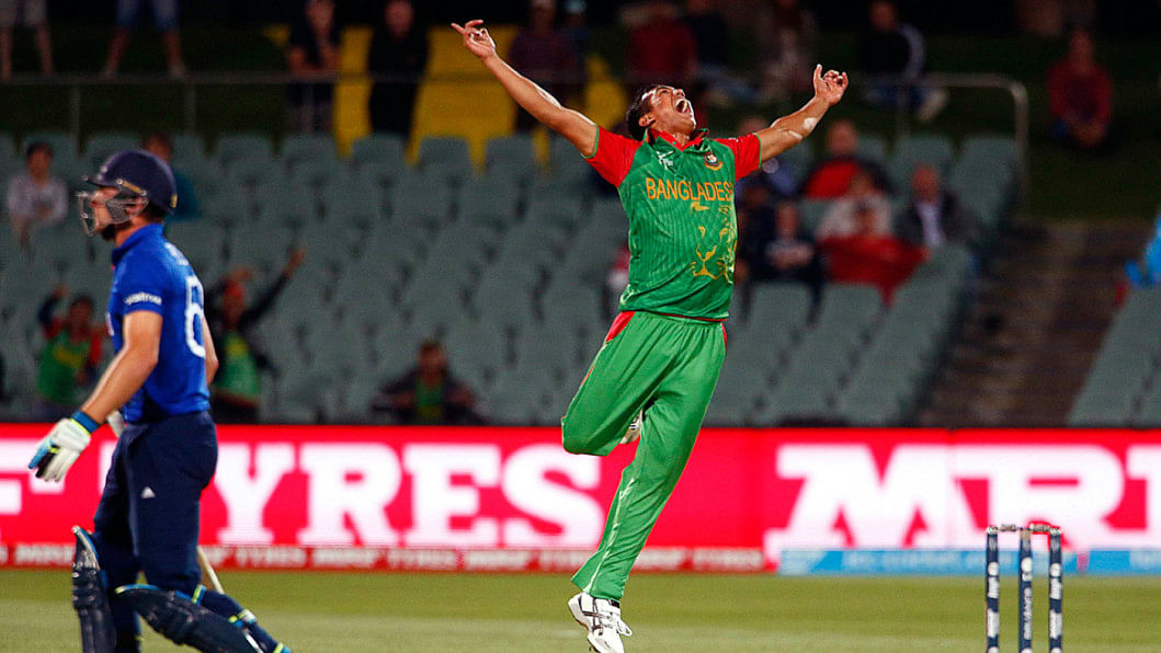 Bangladesh bowler Taskin Ahmed Bangladesh bowler Taskin Ahmed