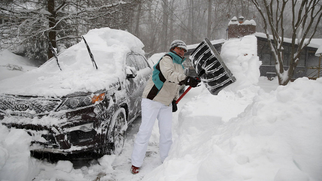 blizzard, US, Virginia