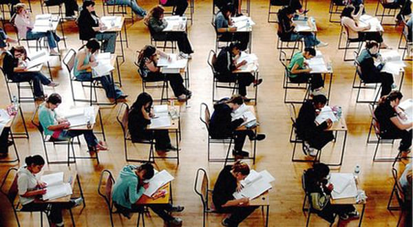 Moment of truth: Teenagers are finding out their A-level results. Photo: BBC