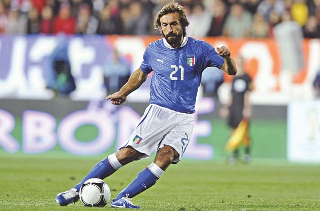 Andrea Pirlo: At the age of 35, the Italian Chuck Norris still holds the finesse to pick apart and demoralise big-name squads.