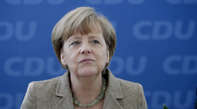 Spokesman Steffen Seibert told reporters that German Chancellor Angela Merkel has been personally informed of the arrest. Photo: AP