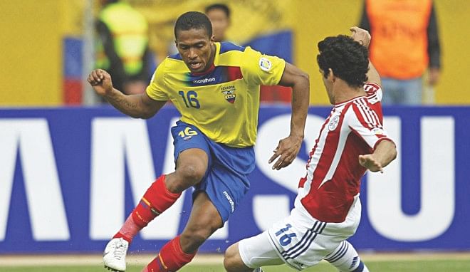 Antonio Valencia: Ecuador's skipper will cause trouble for the others with his pace and darting runs. 