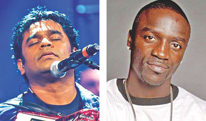 AR Rahman and Akon