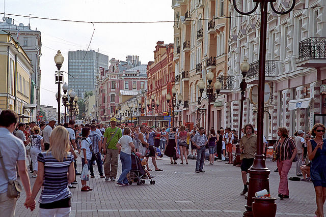 Arbat street Moscow