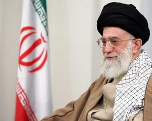 Ayatollah 'Ali Khamenei. 