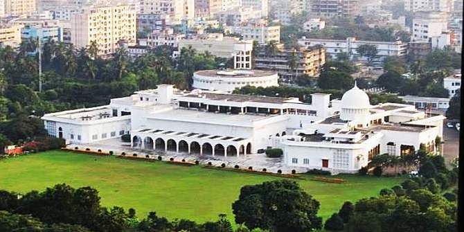 An aerial view of Bangabhaban (the official residence of the President of Bangladesh) in Dhaka. Photo: Star/File