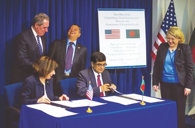 Bangladesh and the USA signed the much-talked-about Trade and Investment Cooperation Framework Agreement (TICFA) deal in Wasington in November. 