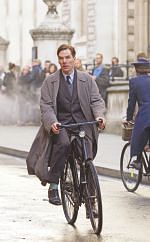 Benedict Cumberbatch from “Imitation Game” (right) are all in the running for Baftas. 