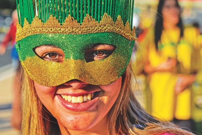 Brazil is welcoming the world with a smile. PHOTO: GETTY IMAGES