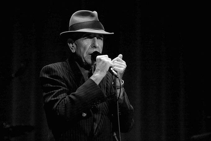 Leonard Cohen. Photo: www.leonardcohen.com
