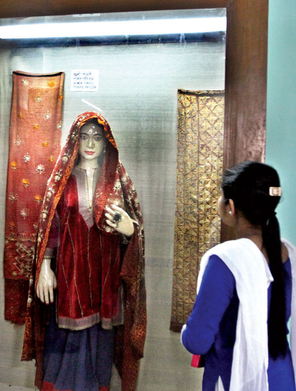 The galleries of the museum exhibit artefacts of around 26 ethnic communities of Bangladesh. Photo: Prabir Das
