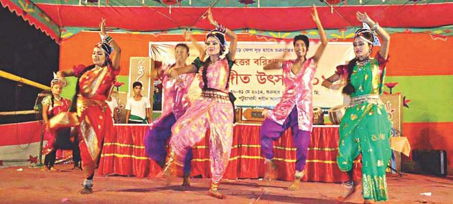 Dancers perform at the event. Photo: Star