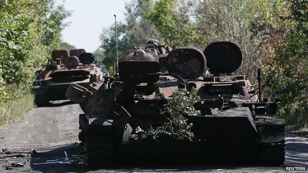 krainian forces have been losing ground to the rebels in the past two weeks. Photo: Reuters