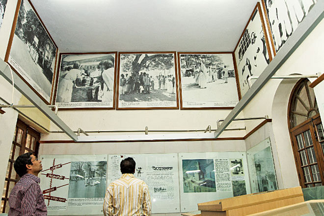 Narrow in its scope of collecting, the Language Movement Museum is a thematic museum. Photos: Prabir Das