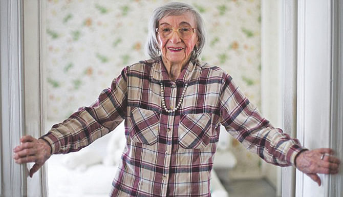 Margot Wölk, now 96, is the only surviving food taster.  Photo: Mail Online