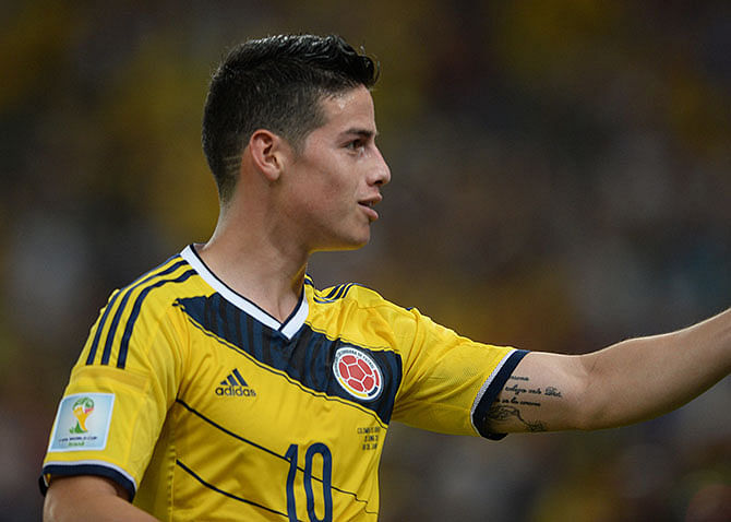 James Rodriguez. Photo: Getty Images