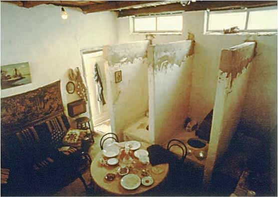 Ilya Kabakov The Toilet, 1992,  installation at Documenta IX, Kassel.