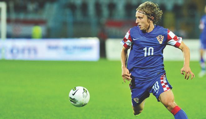 Luka Modric: The midfielder will try to channel the same winning spirit that won him the Champions League.