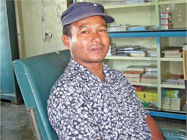 Dharmapur Government Primary School principal,  Madhab Chandra Barman, had to go to every house to  convince parents to re-send their children to school  after the bhoot finally left, last May.