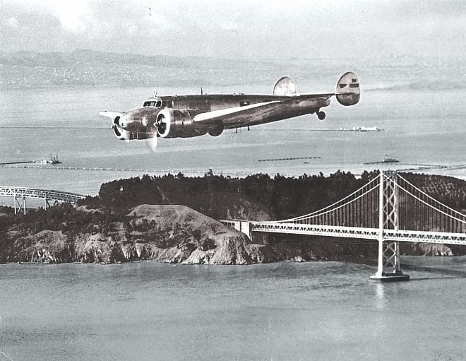 The Lockheed Model 10 Electra Amelia Earhart was flying over the Pacific Ocean near Howland Island with her navigator