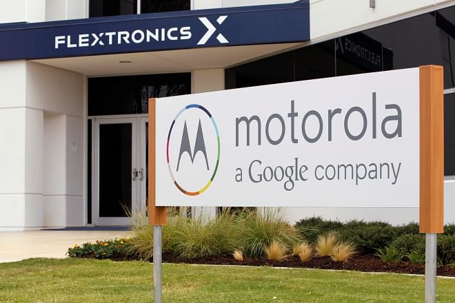 The Flextronics plant that will be building the new Motorola smartphone Moto X is pictured in Fort Worth, Texas.  Photo: Reuters 