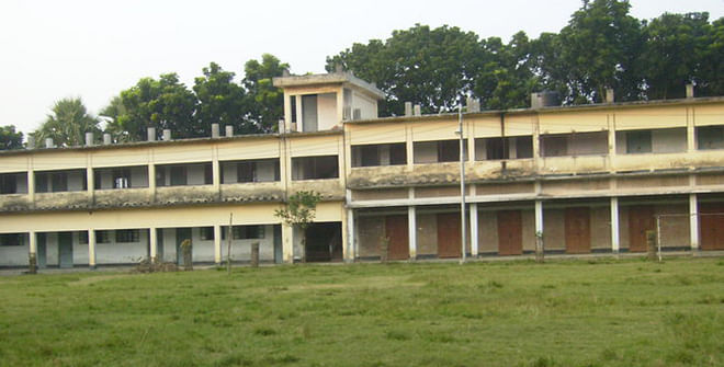 A view of Natore Government Girls High School. The photo was taken from the schools' Facebook.