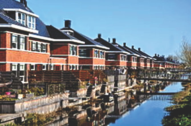 In the Netherlands virtually all housing is developed and built through property developers
