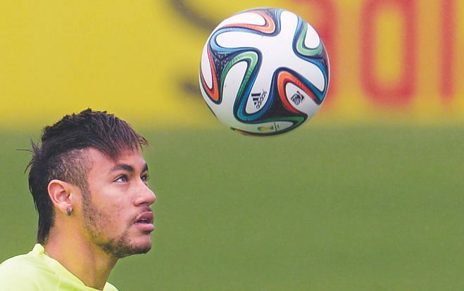 Neymar: Brazil's success will depend heavily on the striker's prowess.