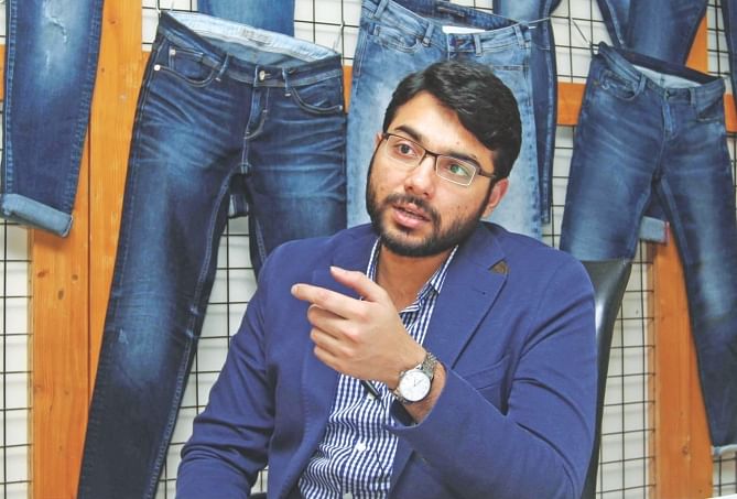 Syed M Tanvir, a director of Pacific Jeans Ltd, says garment manufacturing is such a business where one experiences new problems every day. Photo: Star