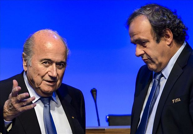 The Uefa chief has become the latest senior football figure to condemn the Fifa president and insists there is no chance he will support his re-election. Photo: Goal.com