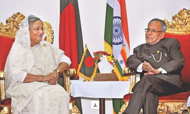 By choosing Bangladesh as the first country to visit, India's Bengali-speaking head of state Pranab Mukherjee, in early March, signalled his intention to clear up the hurdles in bilateral relations.