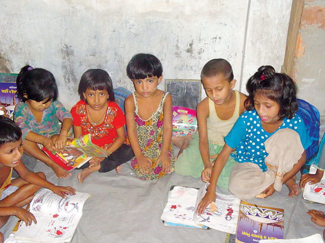 With the collected zakat CZM also ensures education and nutrition for the poor and destitute children. Photo Courtesy: CZM