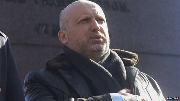President Turchynov said that Russia was refusing all contact at foreign ministry and top government level