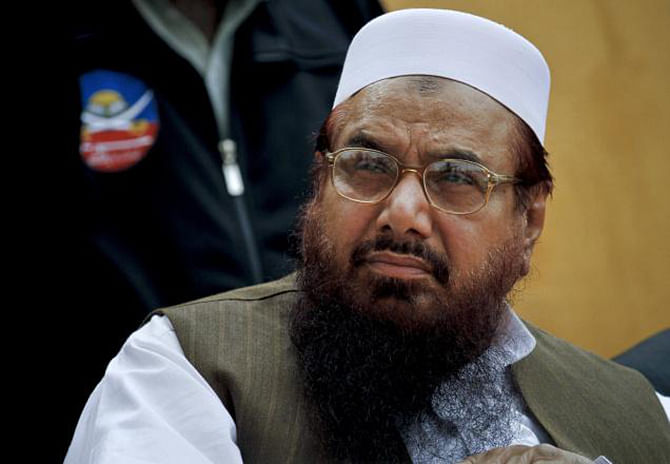 Hafiz Saeed, leader of a banned Islamic group Jamat-ud-Dawa and prime suspect in the Mumbai terror attacks. Photo: AP