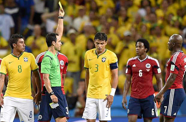 Thiago Silva's absence as big a blow as Neymar's. Photo: Getty Images