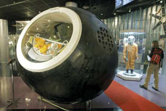 Space capsule used by Yuri Gagarin