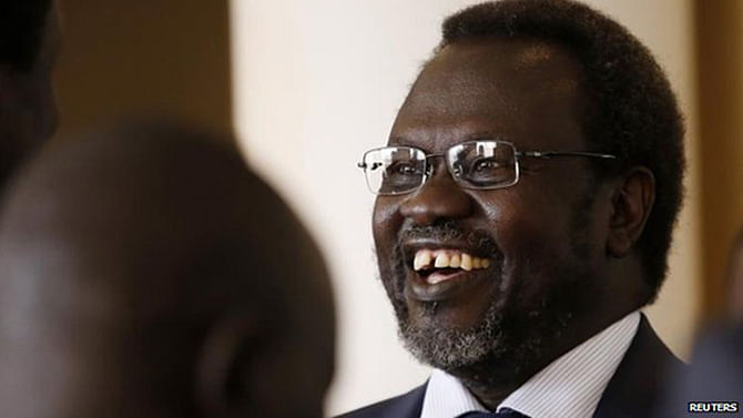 Riek Machar was accused of plotting a coup, which he denied