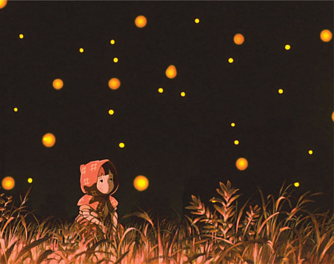 Download Grave Of The Fireflies In Lake Wallpaper  Wallpaperscom