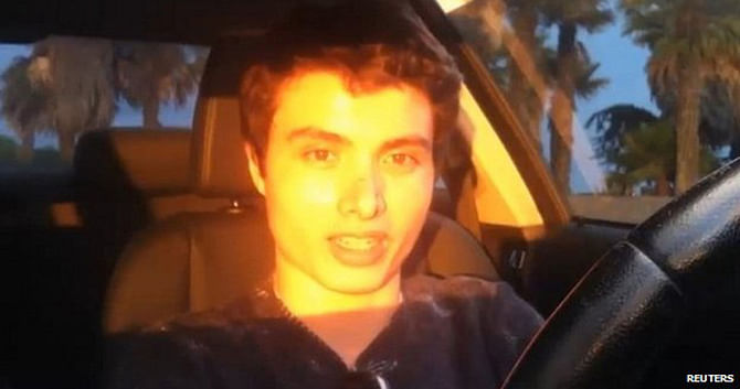 Man identified as Elliot Rodger in YouTube video. 24 May 2014 A chilling video of a young man who identified himself as Elliot Rodger was posted on YouTube