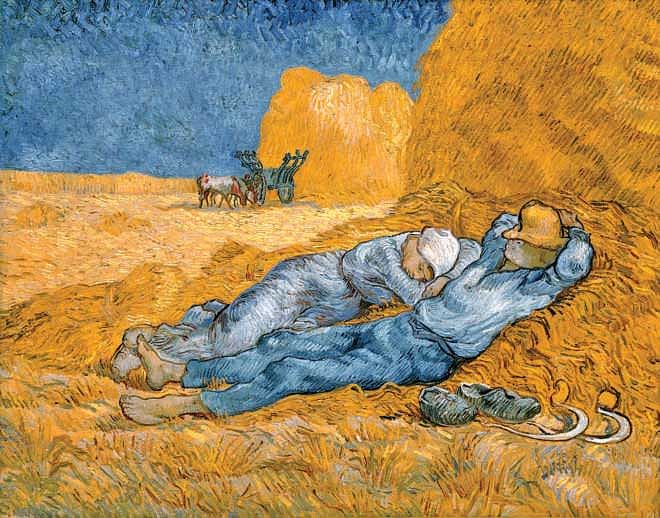 The Siesta by Van Gogh.
