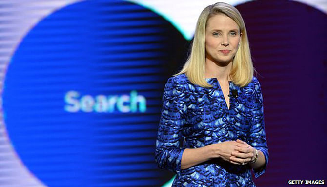 Yahoo chief executive Marissa Mayer said the firm needed to work harder to stem advertising declines