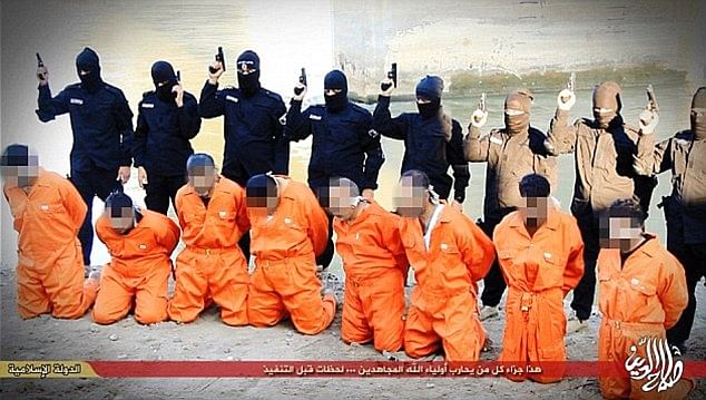 Basil Ramadan shot and killed seven ISIS militants in Tikrit, Iraq, in revenge for the death of his son Ahmed Basil, 18, who was one of eight men executed by ISIS in January. Photo taken from Daily Mail 