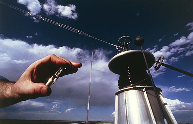 Caesium centre: a relay station in Colorado where atomic time signals are transmitted across the US. Photo: BBC