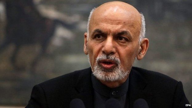Ashraf Ghani said there was 