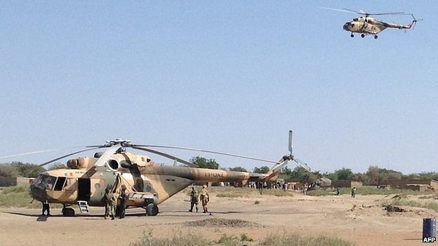 Chad has carried out air strikes from Cameroon. Photo: AFP/BBC