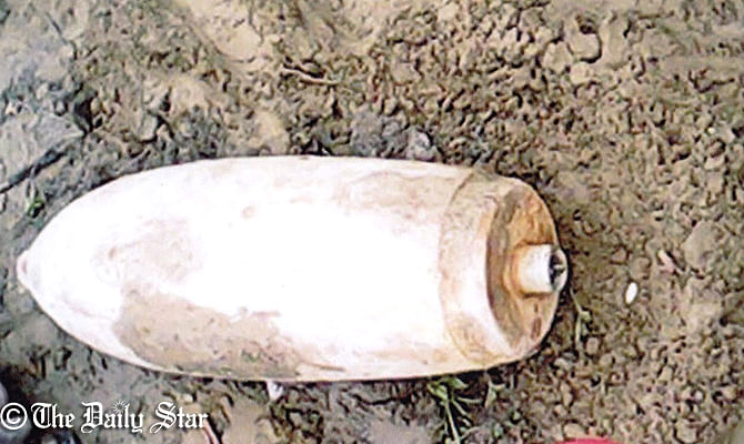 The WWII bomb. Photo: Star 