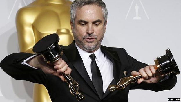 Cuaron won two Oscars, for direction and film editing. He co-wrote the screenplay with his son Jonas.